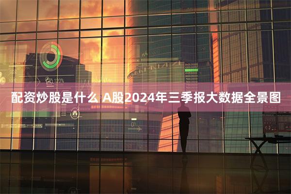 配资炒股是什么 A股2024年三季报大数据全景图